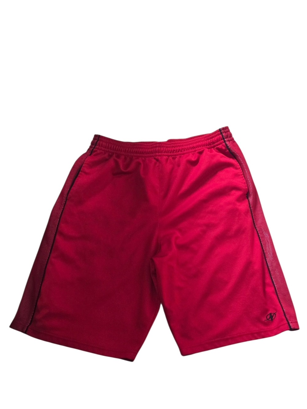 NordicTrack Men's Large Mesh Basketball Shorts Red